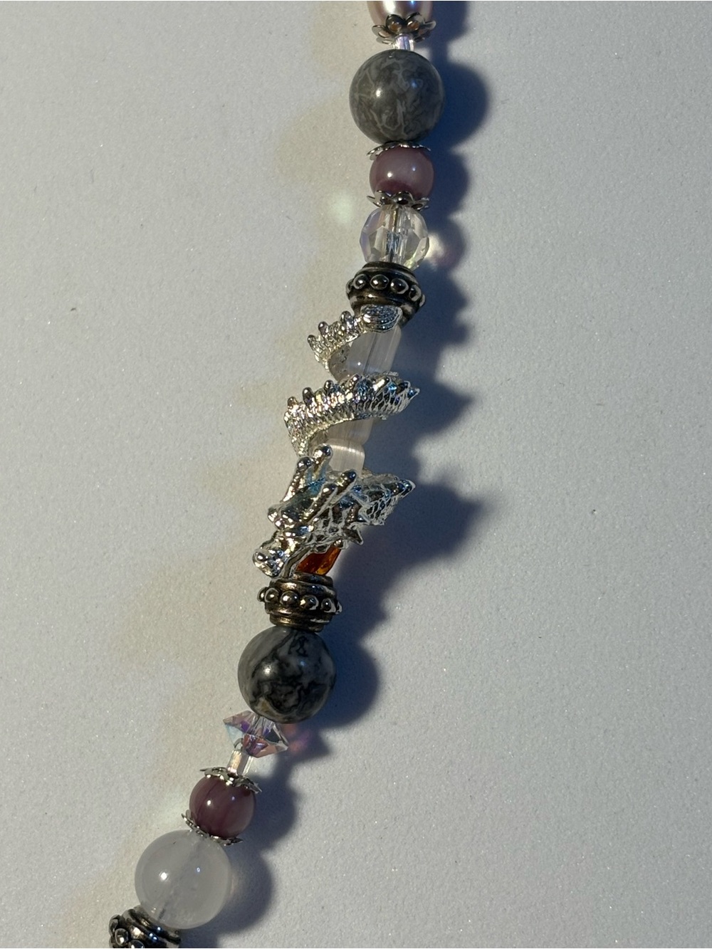 “Moonlight Ember”-Dragon Pendant Necklace - Picture 7 of 12